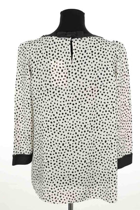 Blouse Claudie Pierlot Blanc en Polyester