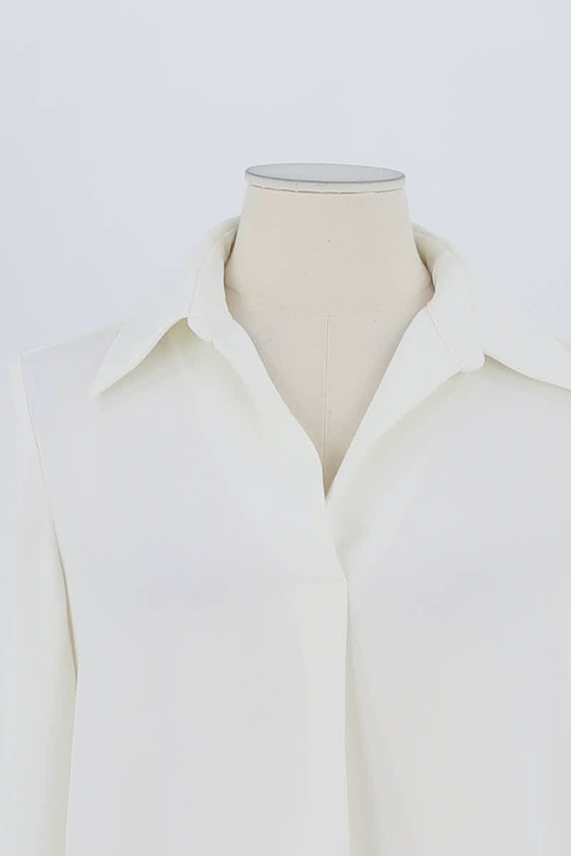 Blouse Claudie Pierlot Blanc en Polyester