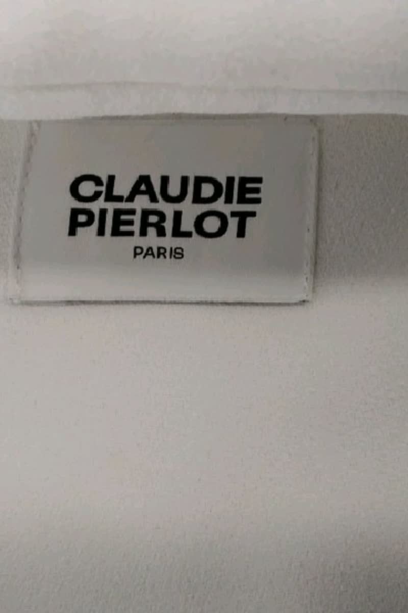 Blouse Claudie Pierlot Blanc en Polyester