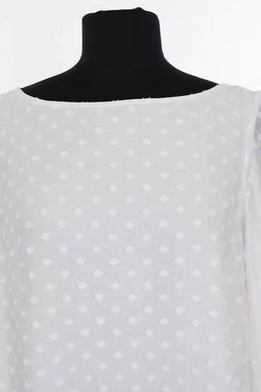 Blouse Claudie Pierlot Blanc en Synthétique