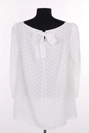 Blouse Claudie Pierlot Blanc en Synthétique