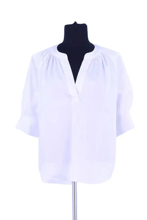 Blouse Claudie Pierlot Blanc en Synthétique, taille S - Seconde Main