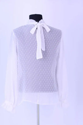 Blouse Claudie Pierlot Blanc en Synthétique