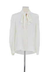 Blouse Claudie Pierlot Blanc en Viscose, taille M - Seconde Main