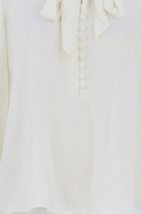 Blouse Claudie Pierlot Blanc en Viscose