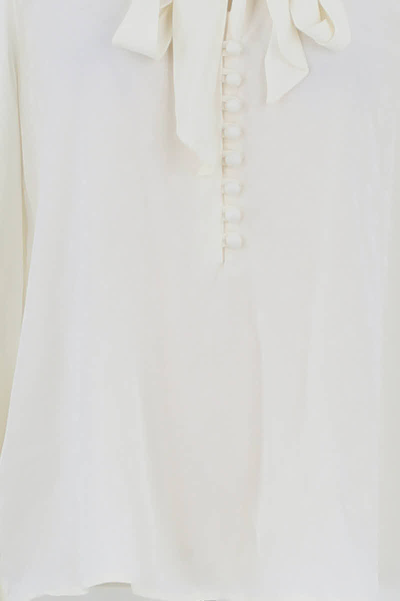 Blouse Claudie Pierlot Blanc en Viscose