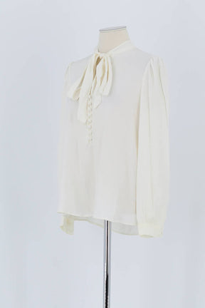 Blouse Claudie Pierlot Blanc en Viscose