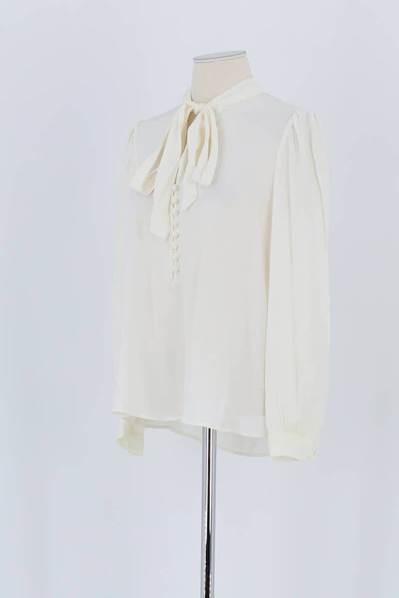 Blouse Claudie Pierlot Blanc en Viscose
