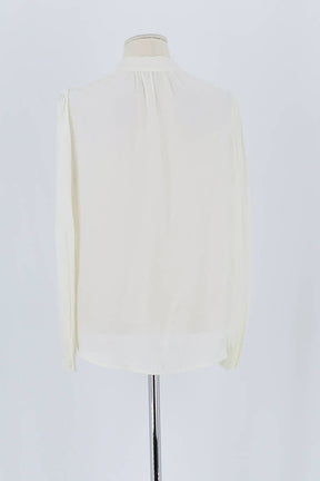 Blouse Claudie Pierlot Blanc en Viscose