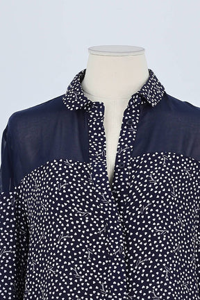 Blouse Claudie Pierlot Bleu en Polyester