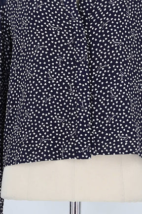 Blouse Claudie Pierlot Bleu en Polyester