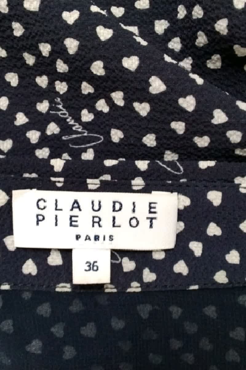 Blouse Claudie Pierlot Bleu en Polyester