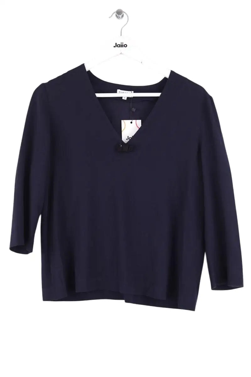 Blouse Claudie Pierlot Bleu en Synthétique, taille L - Seconde Main
