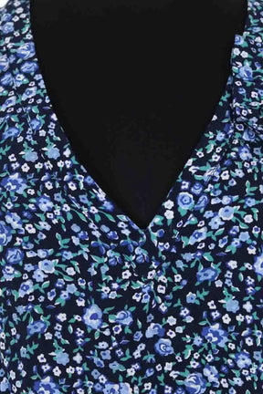 Blouse Claudie Pierlot Bleu en Synthétique