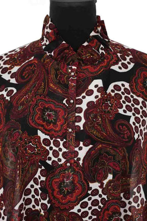 Blouse Claudie Pierlot Bordeaux en Polyester