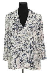 Blouse Claudie Pierlot Ecru en Viscose, taille M - Seconde Main
