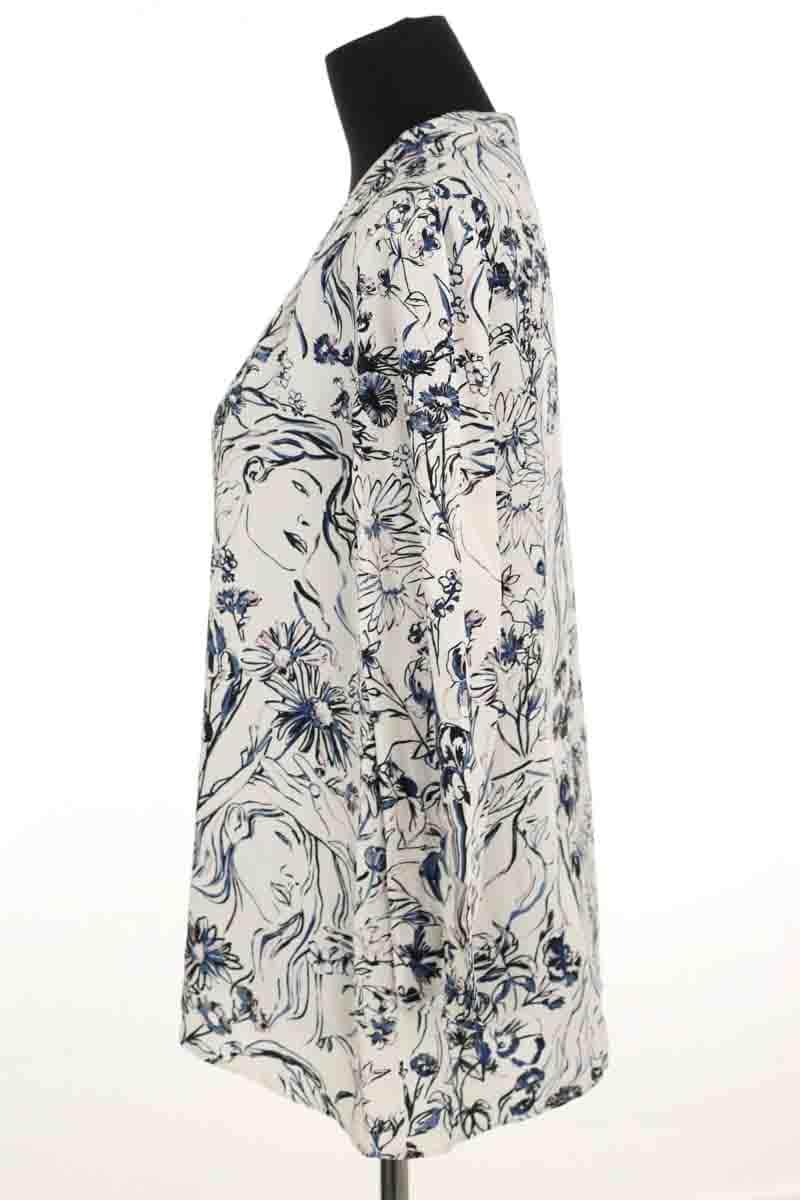 Blouse Claudie Pierlot Ecru en Viscose