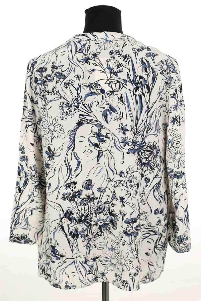 Blouse Claudie Pierlot Ecru en Viscose