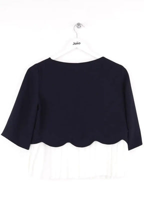 Blouse Claudie Pierlot Marine en Synthétique