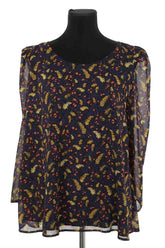 Blouse Claudie Pierlot Multicolore en Synthétique, taille L - Seconde Main