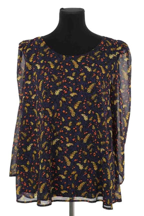 Blouse Claudie Pierlot Multicolore en Synthétique, taille L - Seconde Main