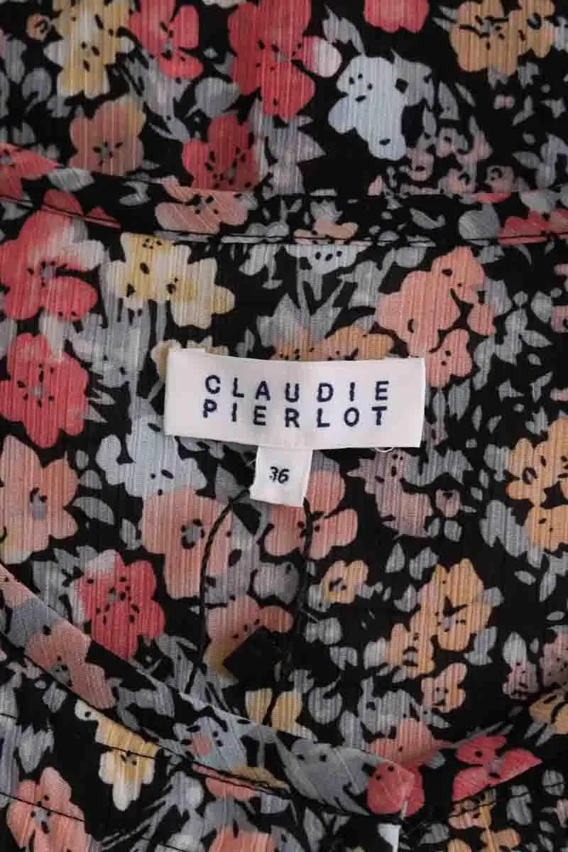Blouse Claudie Pierlot Multicolore en Synthétique