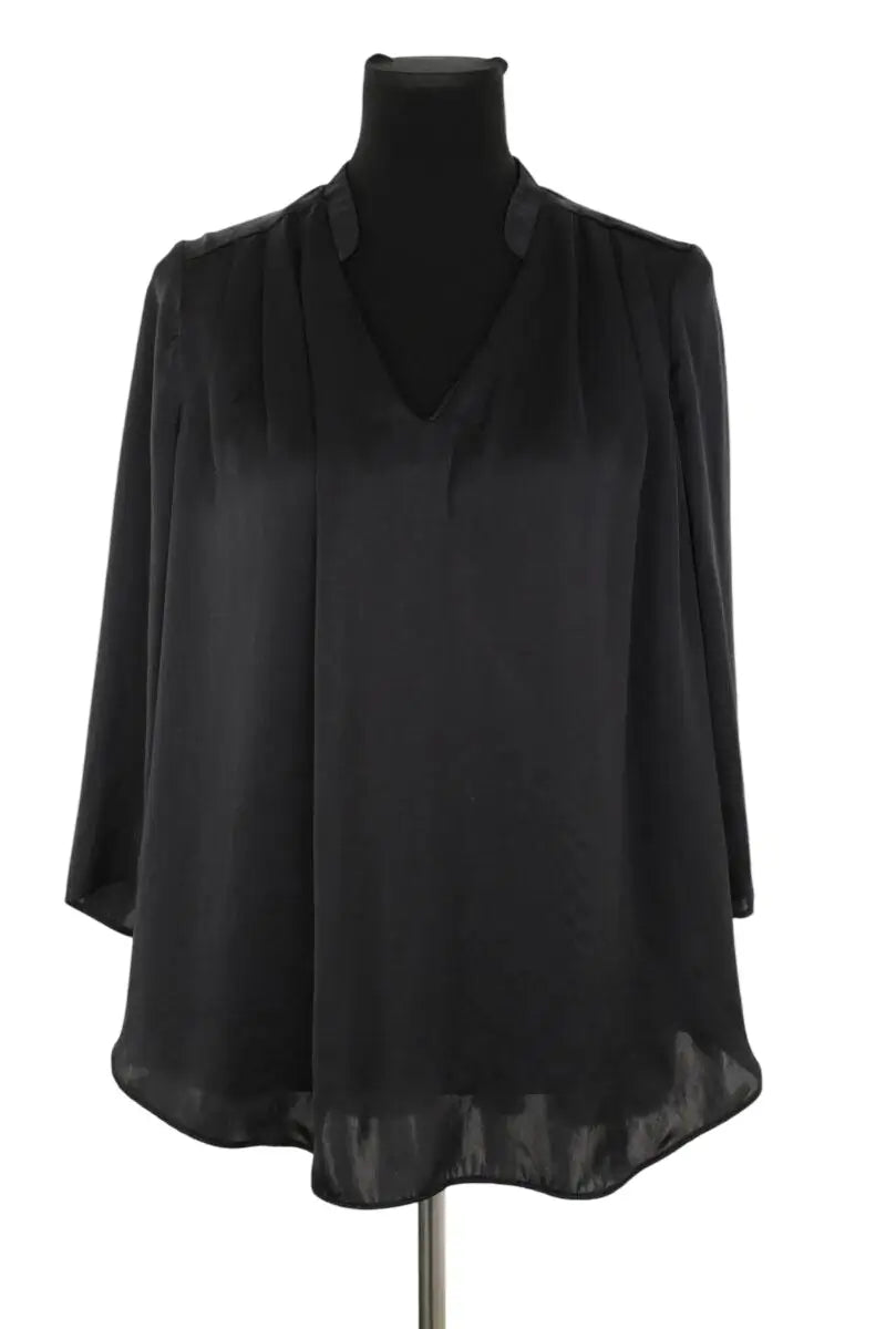 Blouse Claudie Pierlot Noir en Polyester, taille M - Seconde Main