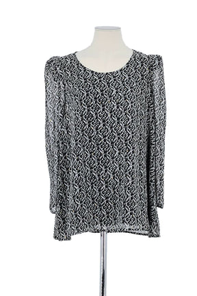Blouse Claudie Pierlot Noir en Polyester, taille M - Seconde Main