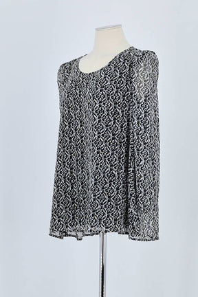Blouse Claudie Pierlot Noir en Polyester
