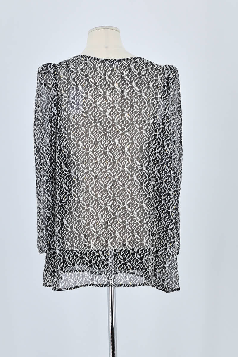 Blouse Claudie Pierlot Noir en Polyester