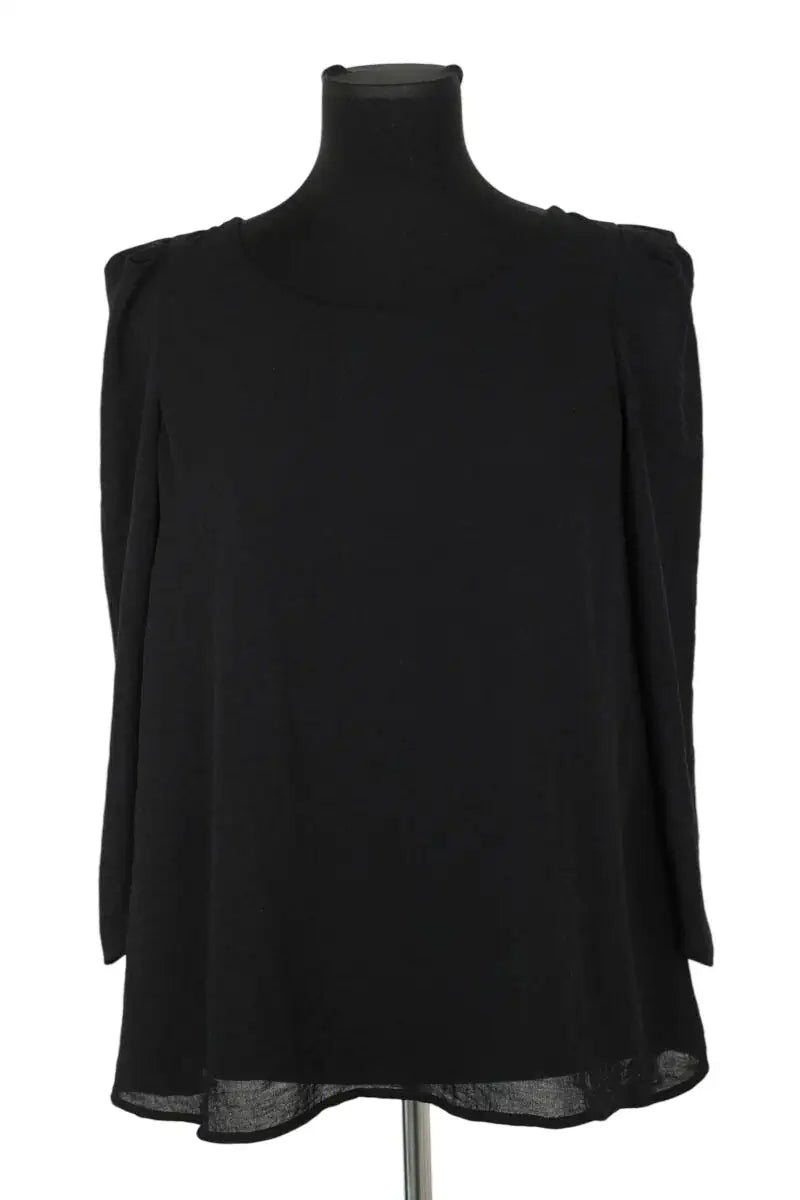 Blouse Claudie Pierlot Noir en Polyester, taille S - Seconde Main