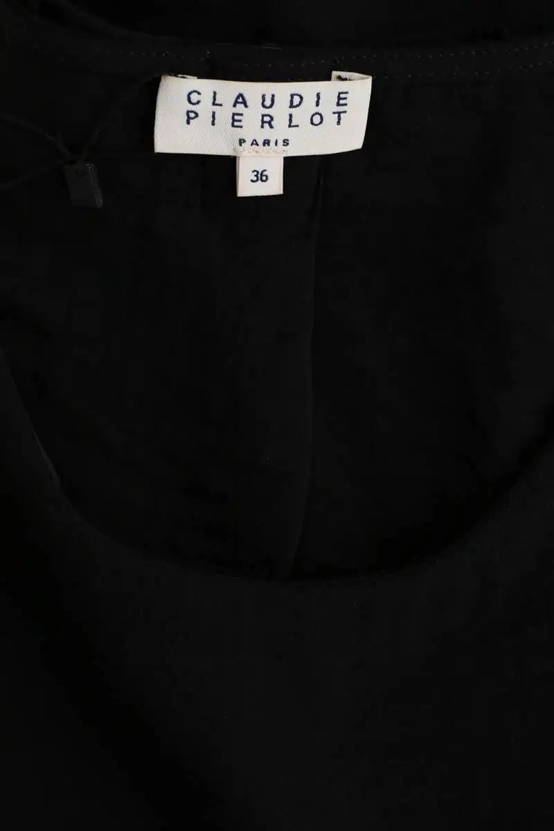Blouse Claudie Pierlot Noir en Polyester