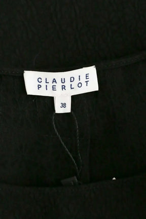 Blouse Claudie Pierlot Noir en Synthétique
