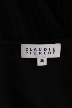 Blouse Claudie Pierlot Noir en Synthétique