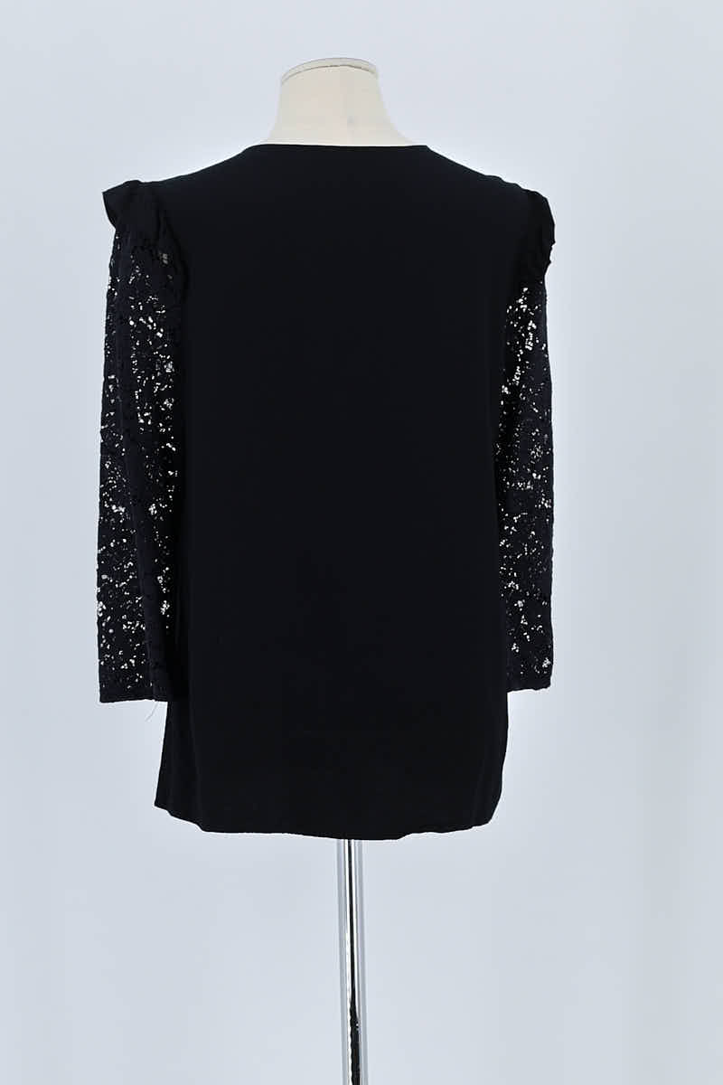Blouse Claudie Pierlot Noir en Viscose
