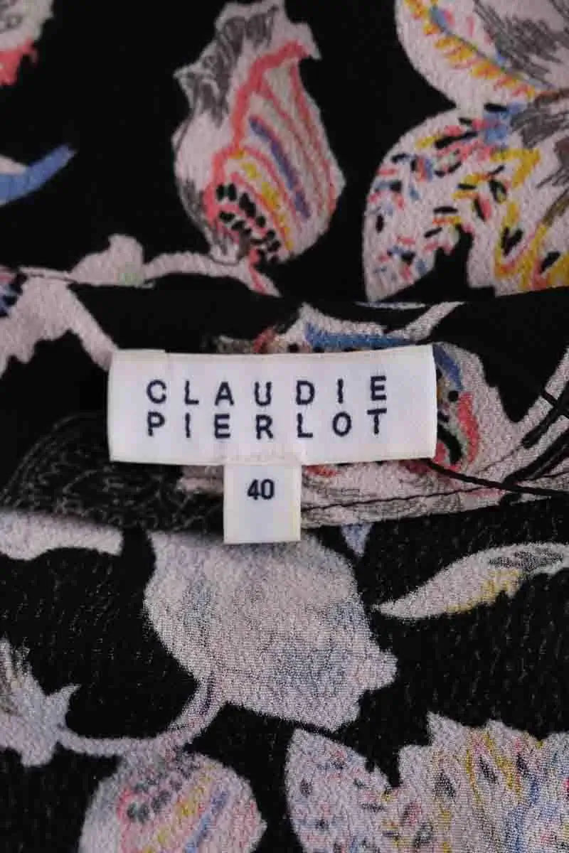 Blouse Claudie Pierlot Noir en Viscose