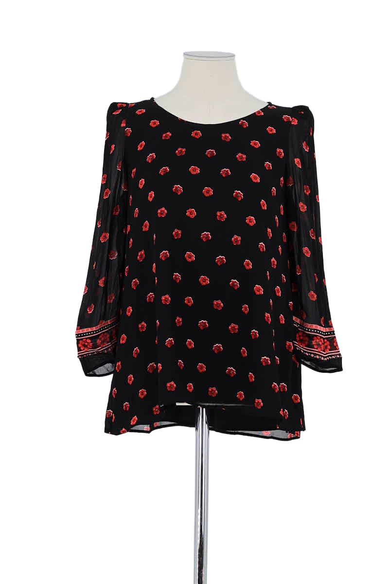 Blouse Claudie Pierlot Noir en Viscose, taille S - Seconde Main