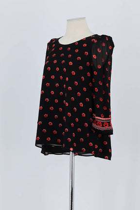 Blouse Claudie Pierlot Noir en Viscose