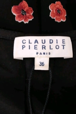 Blouse Claudie Pierlot Noir en Viscose