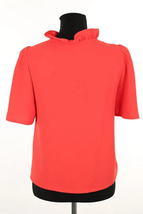 Blouse Claudie Pierlot Rouge en Polyester