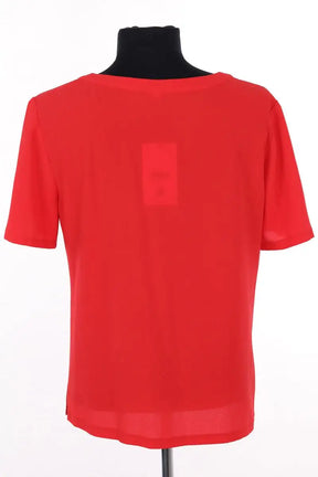 Blouse Claudie Pierlot Rouge en Synthétique