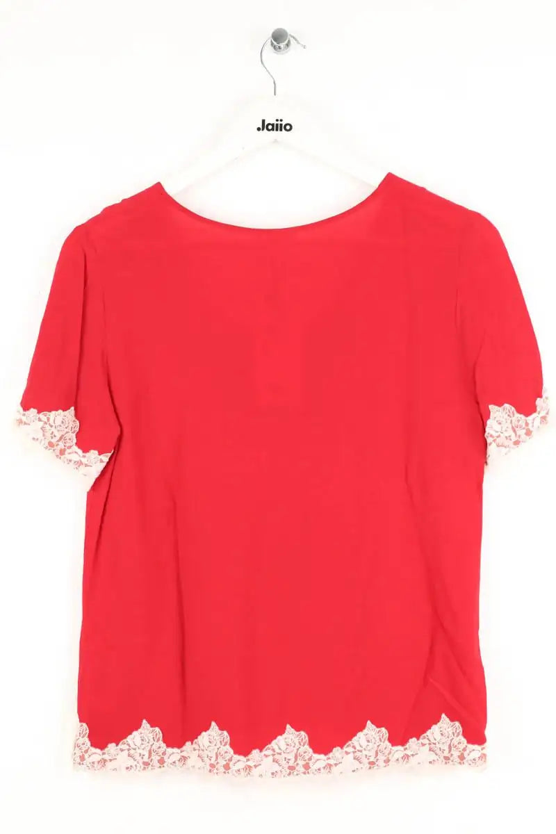 Blouse Claudie Pierlot Rouge en Viscose