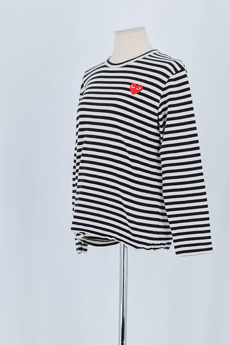 Blouse Comme Des Garçons Blanc en Coton
