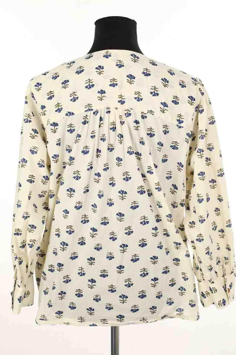 Blouse Des Petits Hauts Beige en Coton