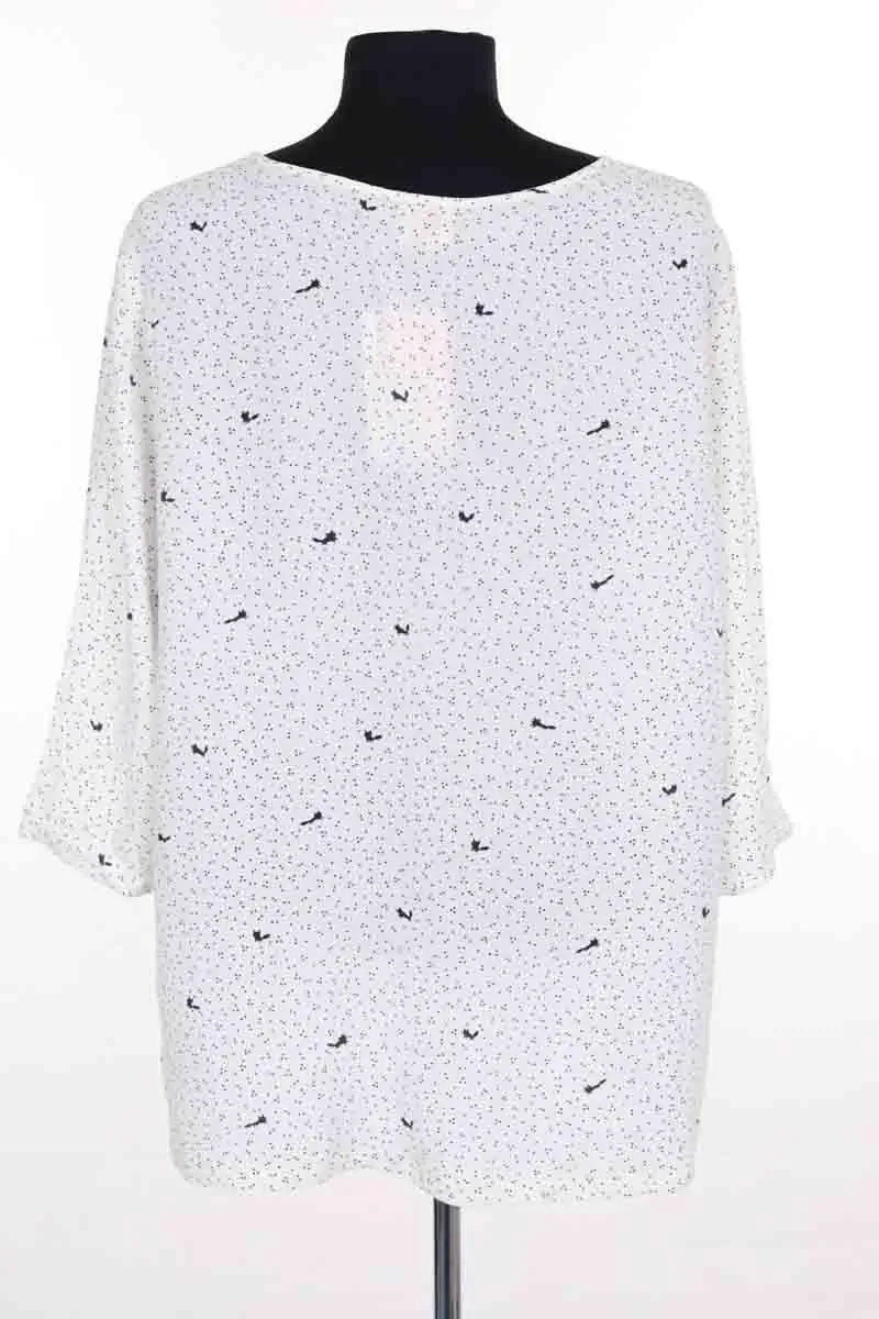 Blouse Des Petits Hauts Blanc en Synthétique