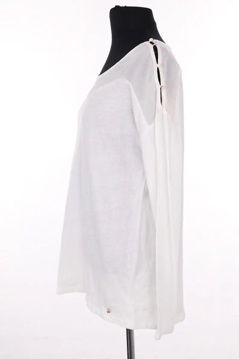 Blouse Des Petits Hauts Blanc en Synthétique