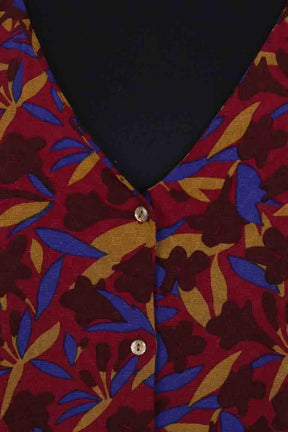 Blouse Des Petits Hauts Bordeaux en Viscose