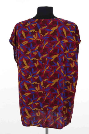 Blouse Des Petits Hauts Bordeaux en Viscose