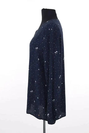 Blouse Des Petits Hauts Marine en Viscose