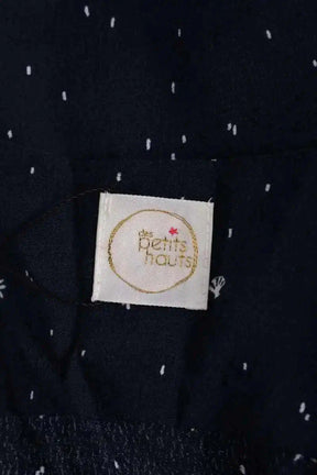 Blouse Des Petits Hauts Marine en Viscose
